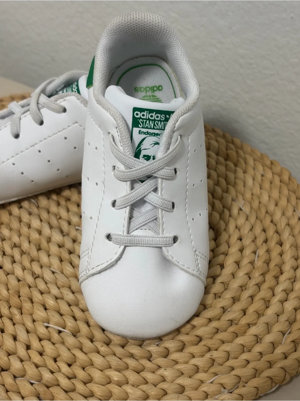 Adidas Stan Smith Infant Crib Shoes - Almost New